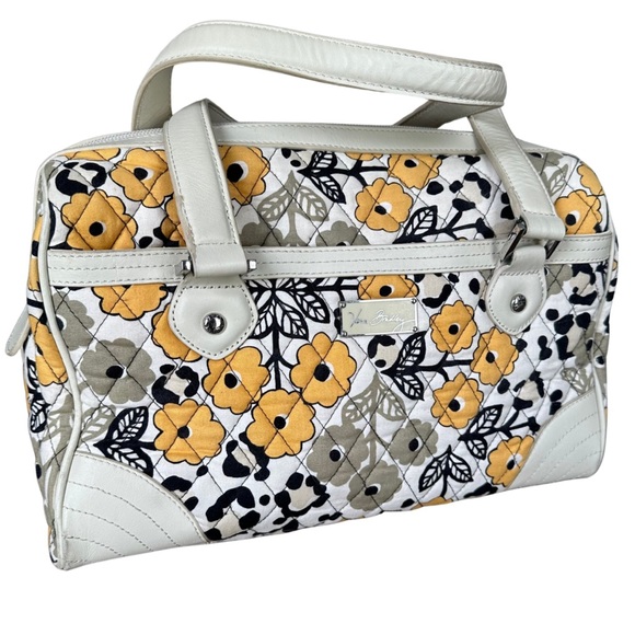 Vera Bradley Handbags - Vera Bradley Caroline Go Wild Retired Pattern with Leather Trim RARE Pocketbook